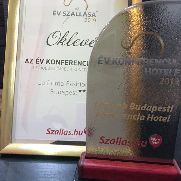 La Prima Fashion Hotel wins the best Conference Hotel prize