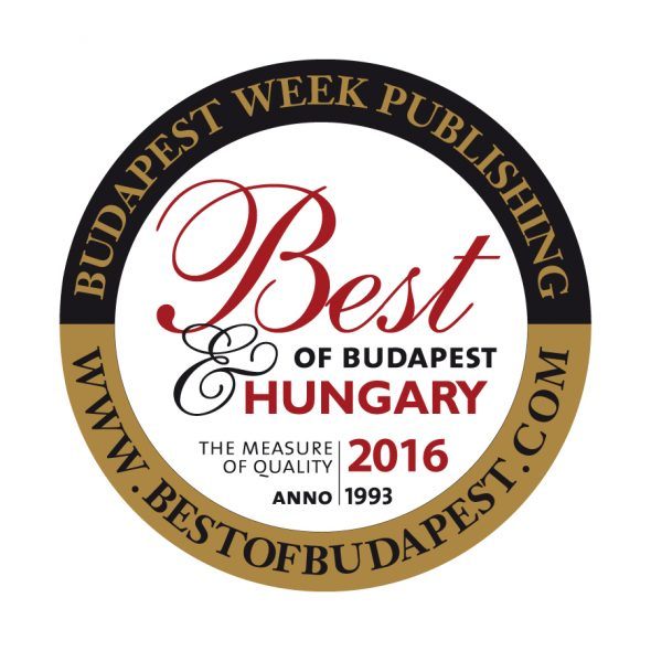 Mellow Mood Hotels won “Best Of Budapest & Hungary 2016 Award”